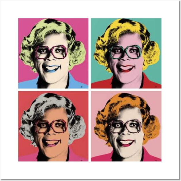 madea pop art vintage Wall Art by angga108